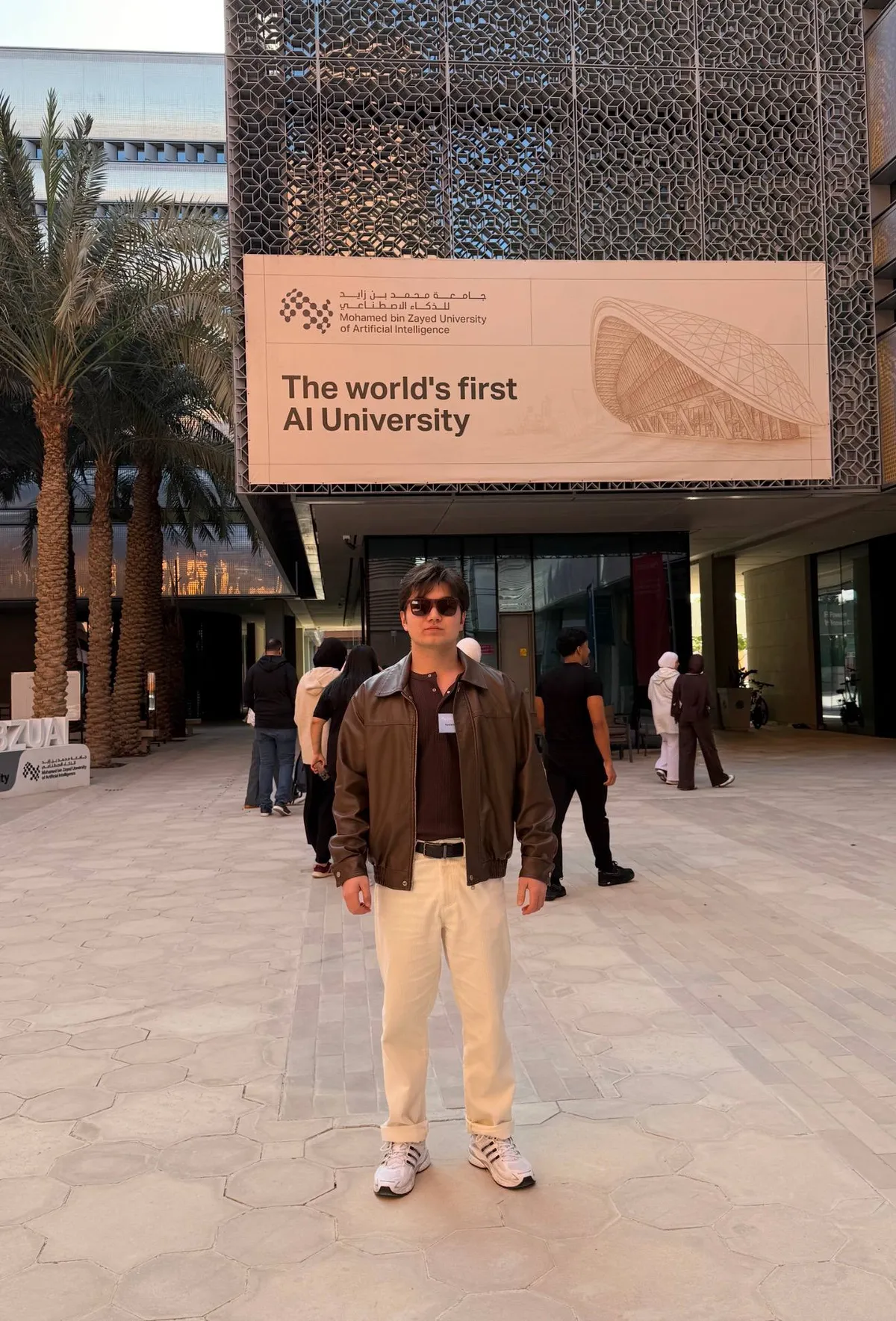 Yerdaulet Damir at MBZUAI, Abu Dhabi